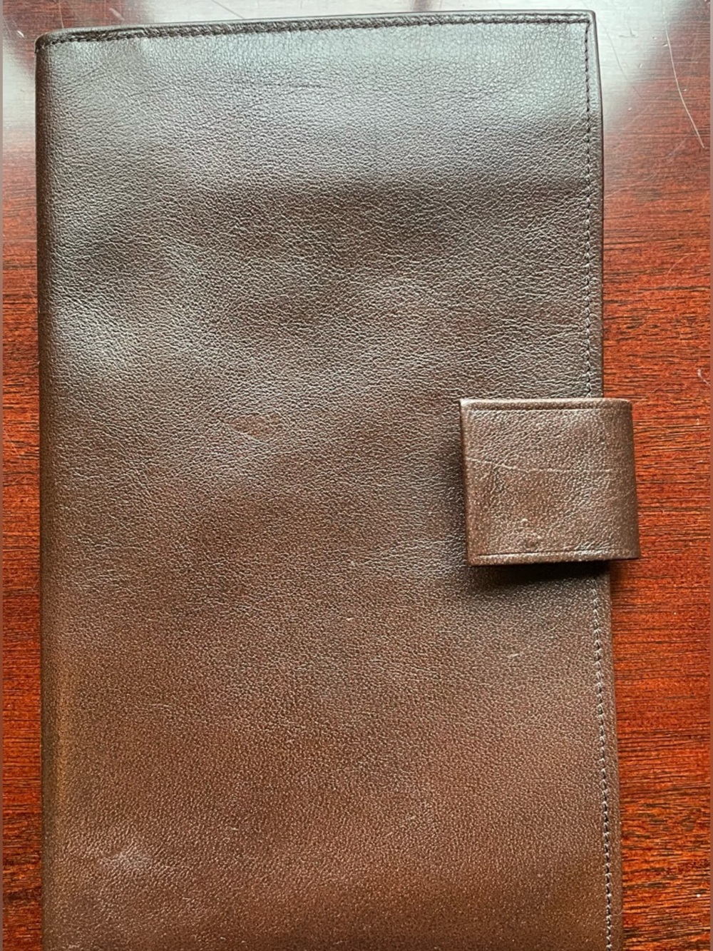 Tilley Genuine Hide Brown Travel Wallet Organizer Made in Canada